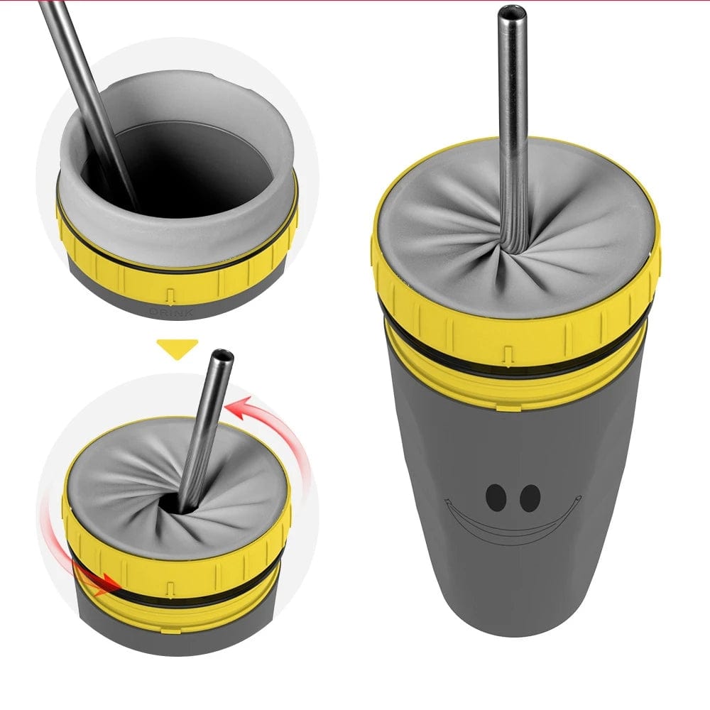 SearchFindOrder Creative Twist Lid Thermos Cup