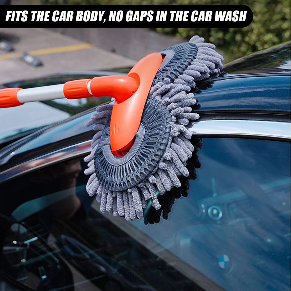 SearchFindOrder Retractable Rotating Car Washer Mop