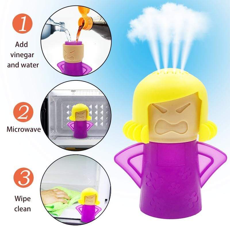 The Angry Mom Microwave Cleaner
