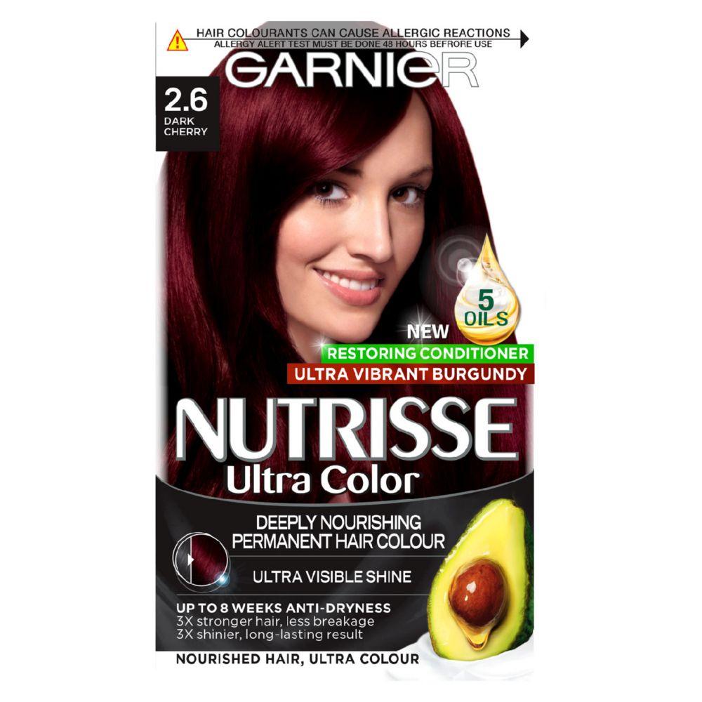 Nutrisse Ultra Color 2.6 Dark Cherry Red Permanent Hair Dye – BrandListry