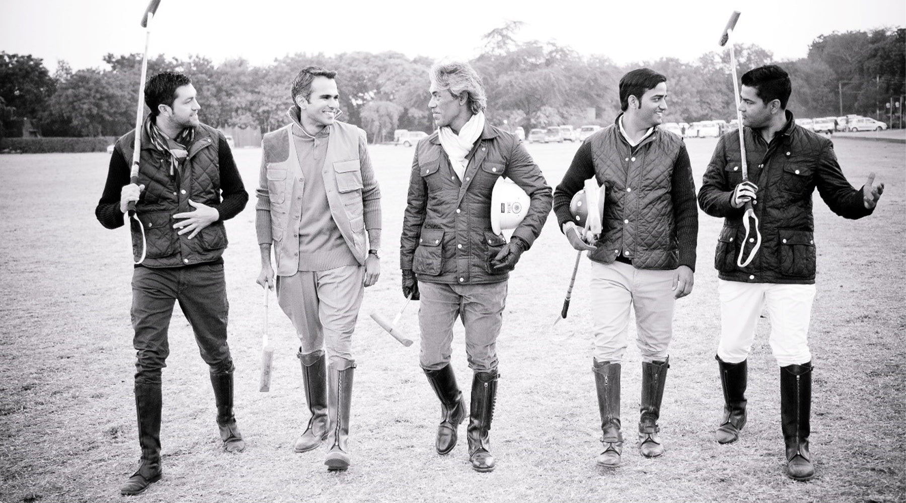 Polo players