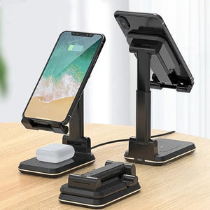 Wireless Charger #233 = Stand Wireless Charger Desk Dual 10W Qi - Cellular Depot USA 