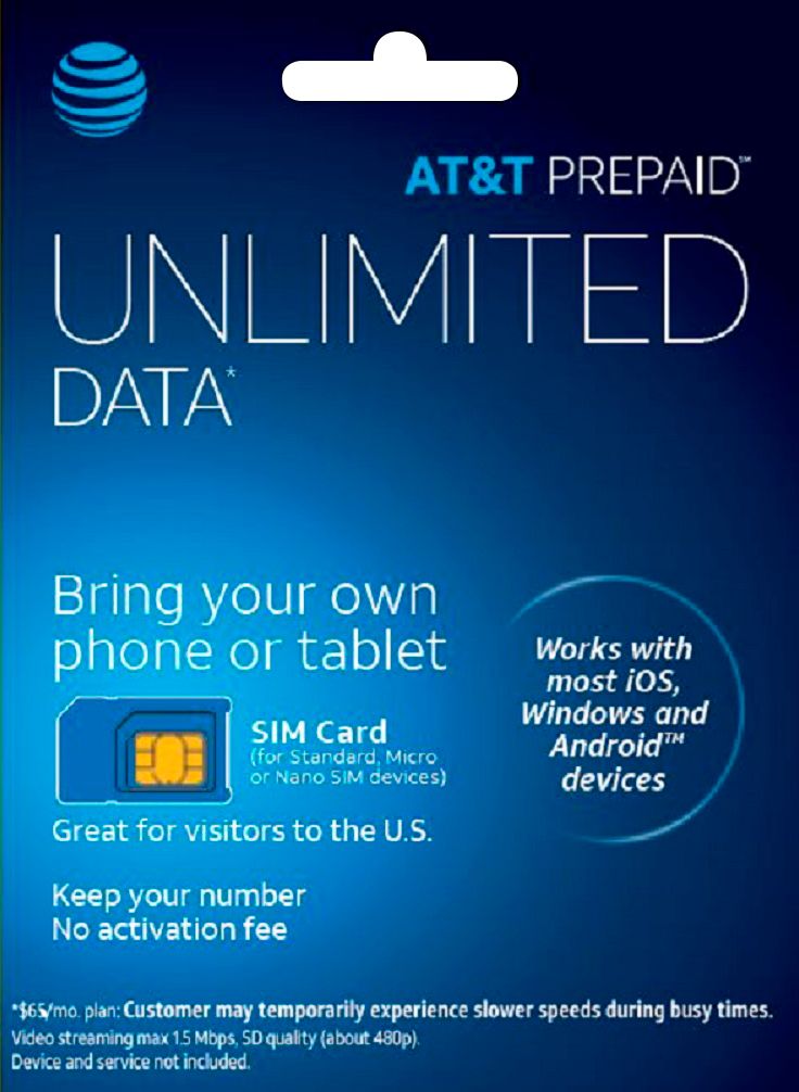 at&t House Wifi = $55 for 50 GB Data