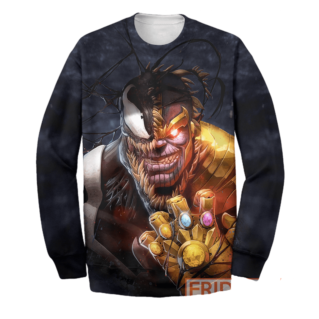 Unifinz MV Hoodie Venom Thanos Hoodie Tshirt Venom T-shirt Venom MV Shirt Sweater 2022