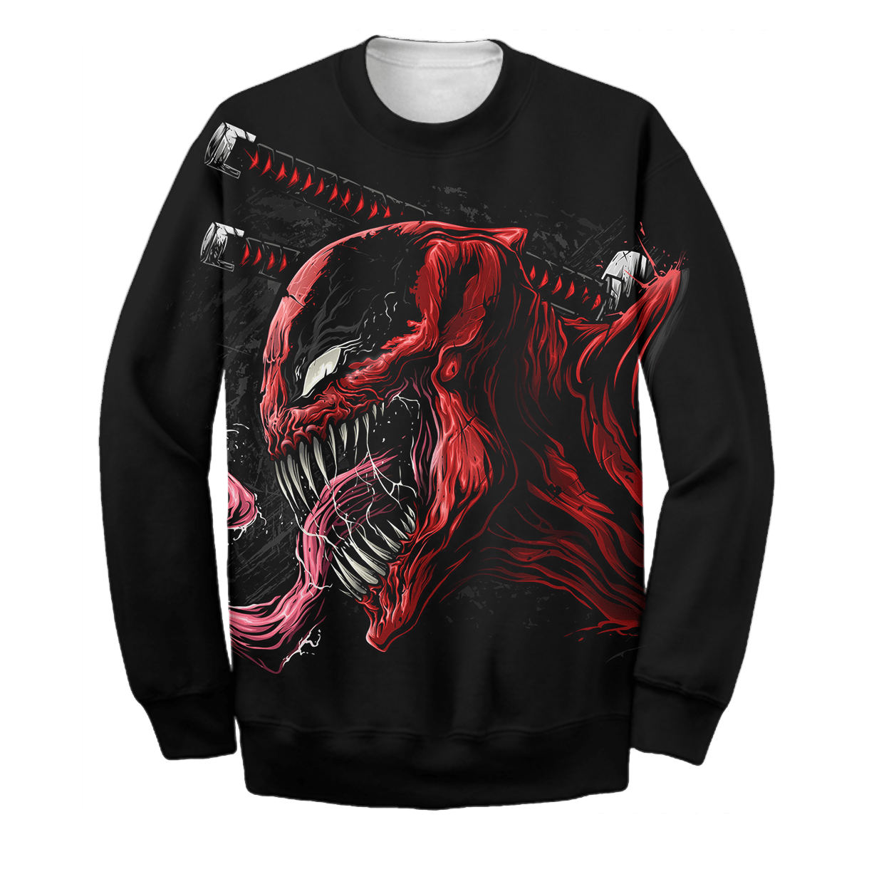 Unifinz MV Shirt Venom DeadPool Shirt Venom Hoodie Deadpool Tee Red Black MV Hoodie 2022