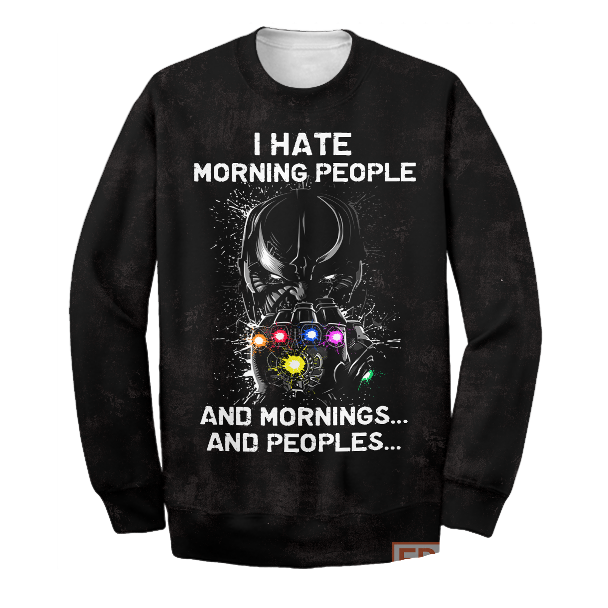 Unifinz MV Hoodie TN Shirt - I Hate Morning People T-shirt MV Shirt Sweatshirt 2022