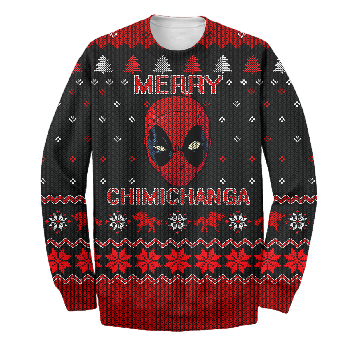 Unifinz MV Sweater Deadpool Merry Chimichanga Shirt Amazing MV Sweatshirt 2022