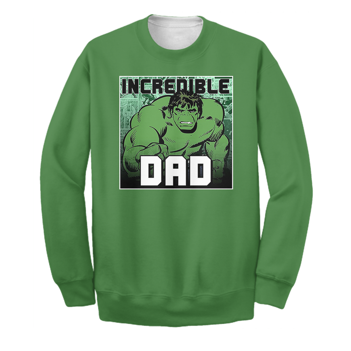 Unifinz MV Hulk Hoodie TH Shirt - Incredible Dad T-shirt MV Hulk Shirt Sweater 2022