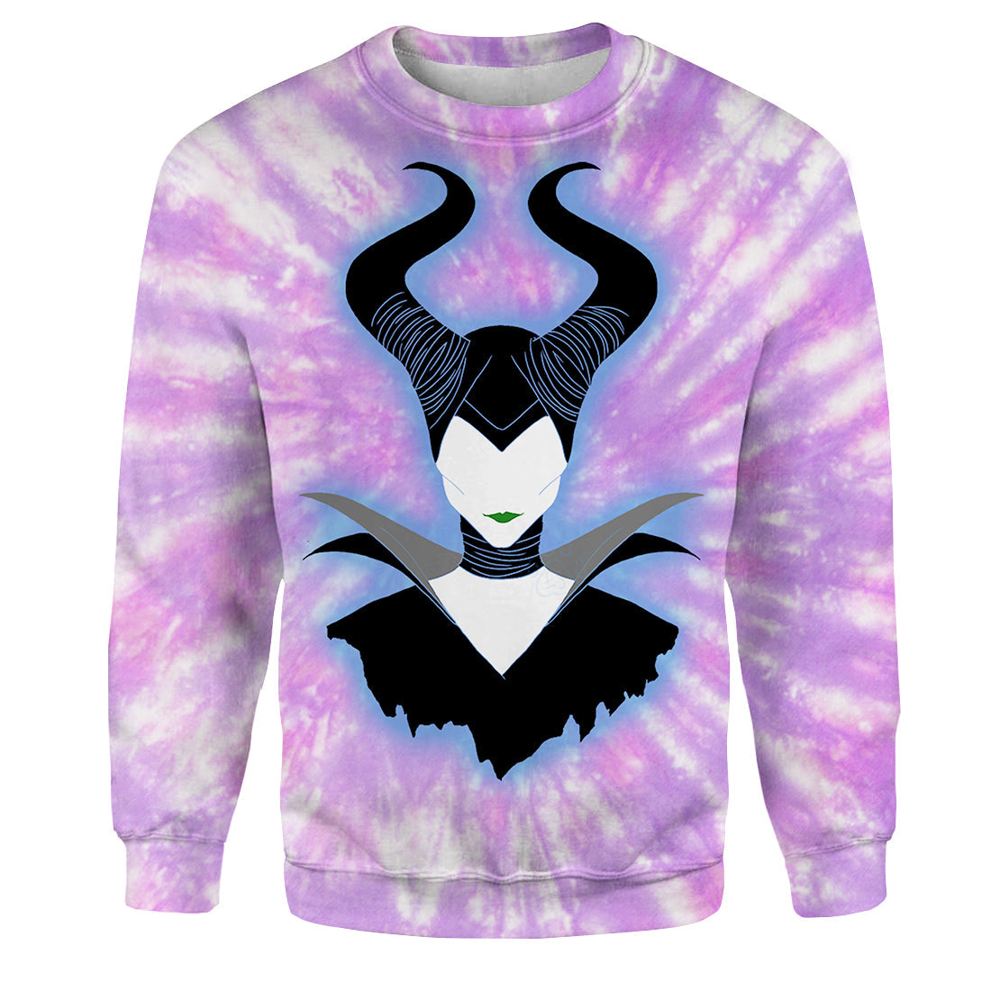 Unifinz DN Maleficent T-shirt Maleficent Tie Dye T-shirt DN Maleficent Hoodie Sweater 2022