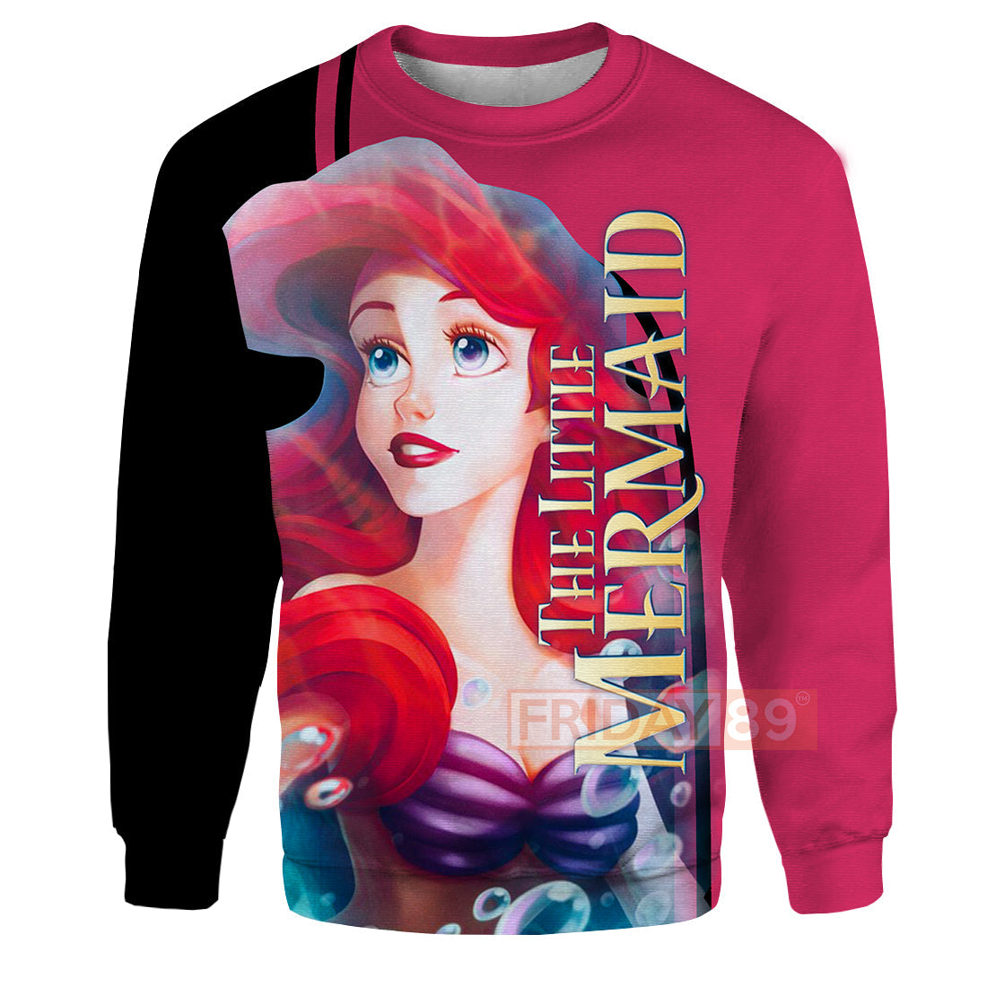 Unifinz DN T-shirt Ariel DN Princess Little Mermaid T-shirt Awesome DN Ariel Hoodie Sweater 2022