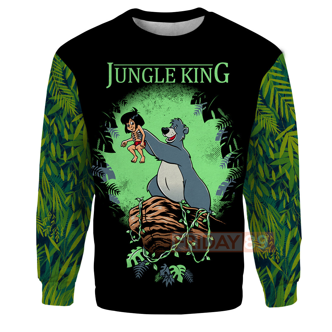 Unifinz DN T-shirt Jungle King The Jungle Book Art T-shirt Awesome DN Jungle Book Hoodie Sweater 2022