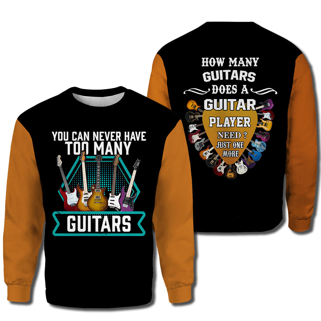 Unifinz Guitars T-shirt Guitars Quotes T-shirt Awesome Guitars Hoodie Sweater 2022