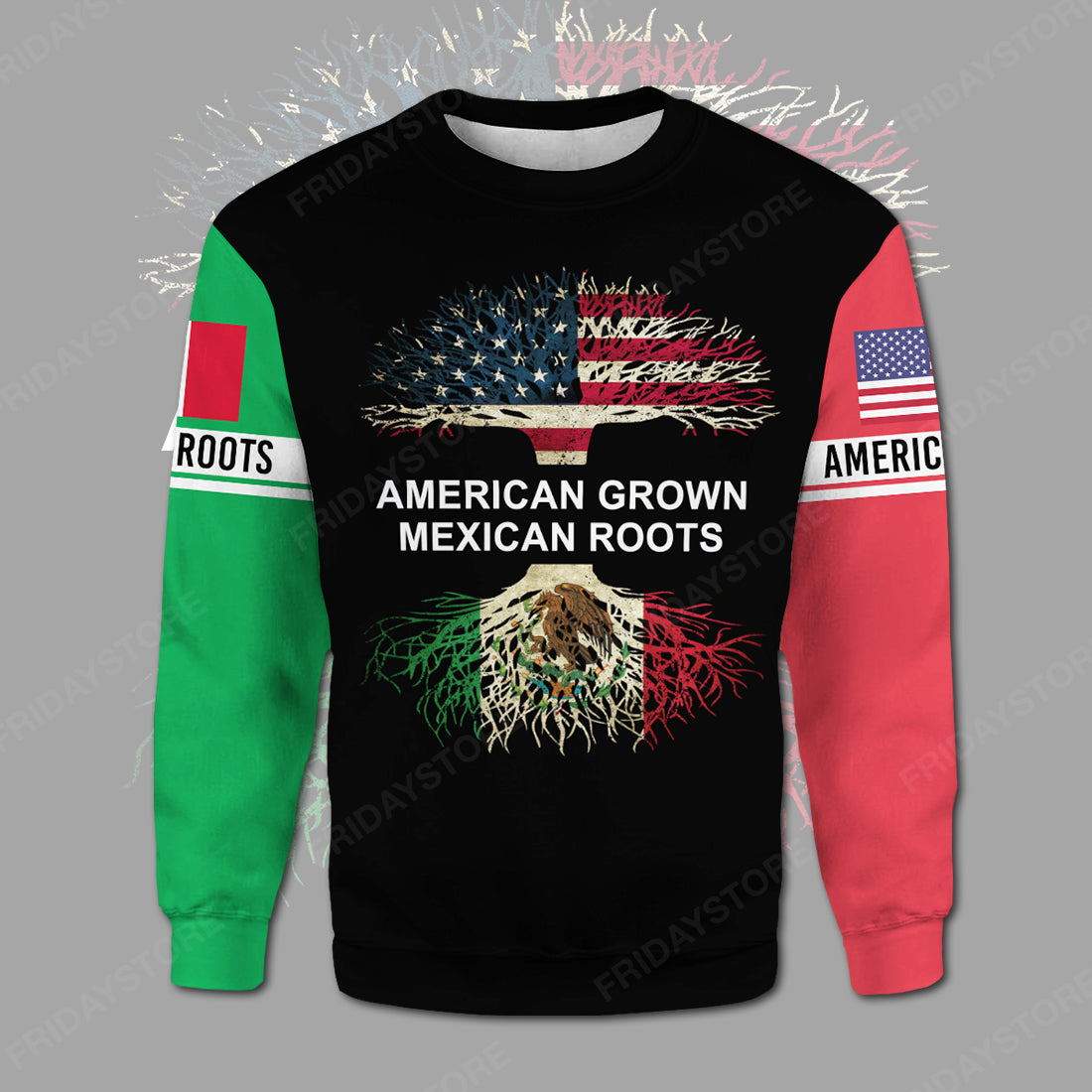 Unifinz Mexican T-shirt American Grown Mexican Groots T-shirt Mexican Hoodie Mexican Sweater 2022