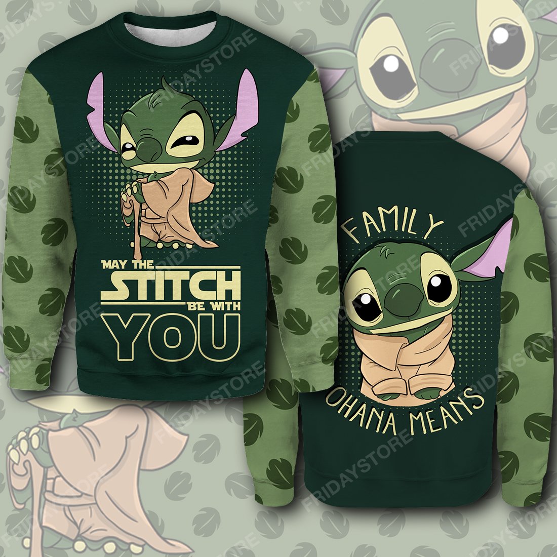 Unifinz SW T-shirt May The Stitch Be With You Hoodie T-shirt Adult 2022