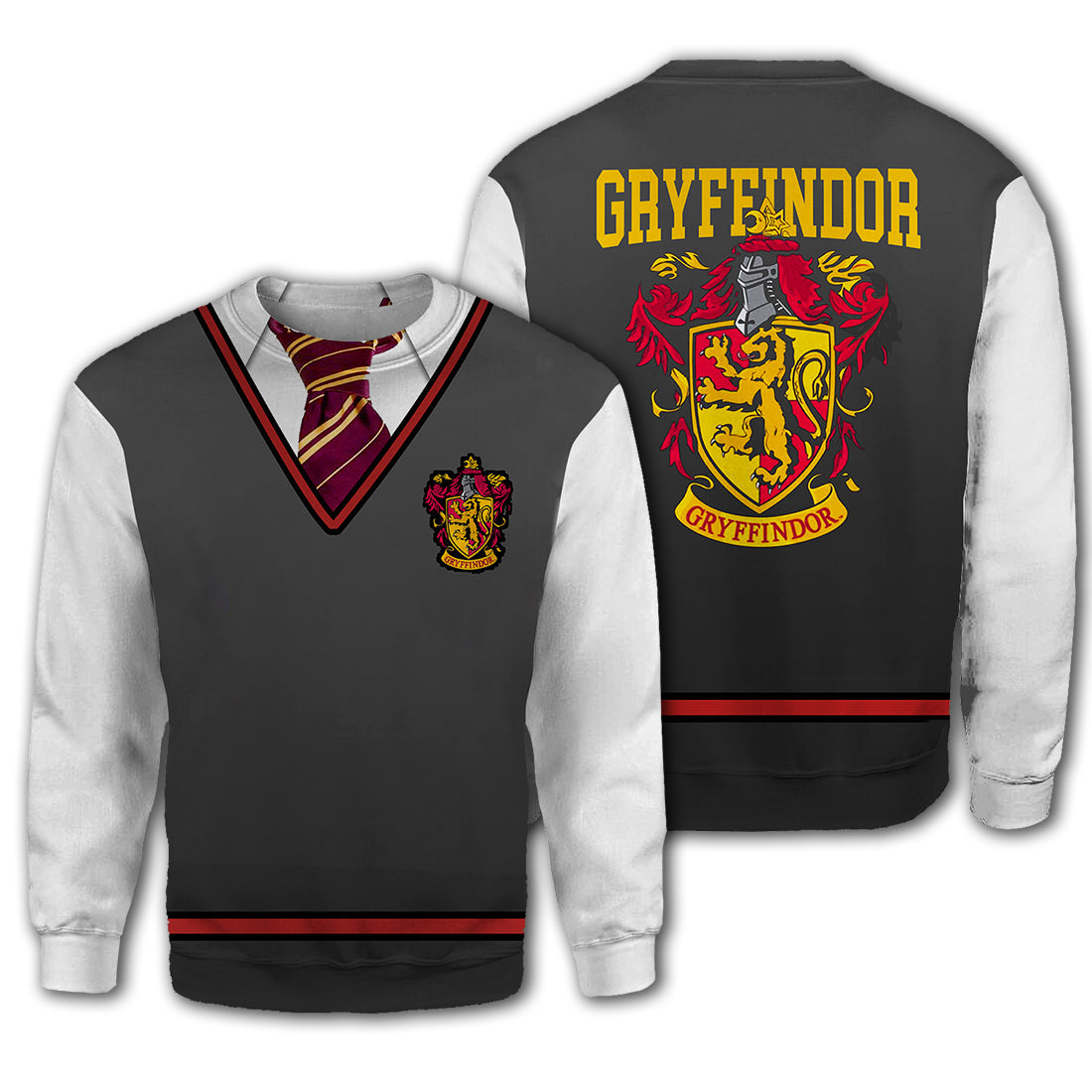 Unifinz HP T-shirt Gryffindor Cosplay T-shirt Awesome HP Gryffindor Hoodie Sweater 2022