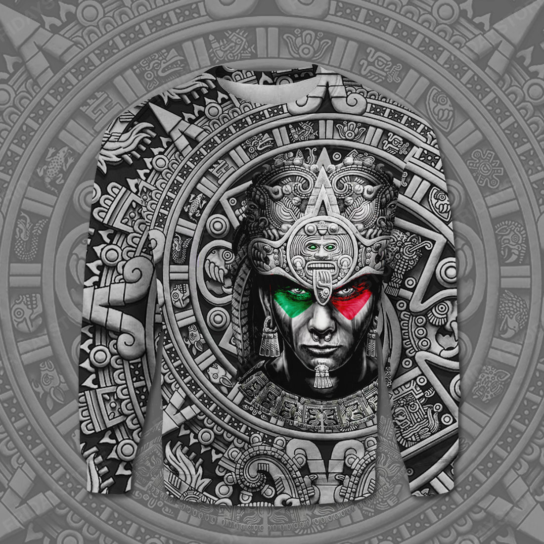 Unifinz Mexican T-shirt Mexican Culture Aztec Warrior T-shirt Mexican Hoodie Mexican Sweater 2022