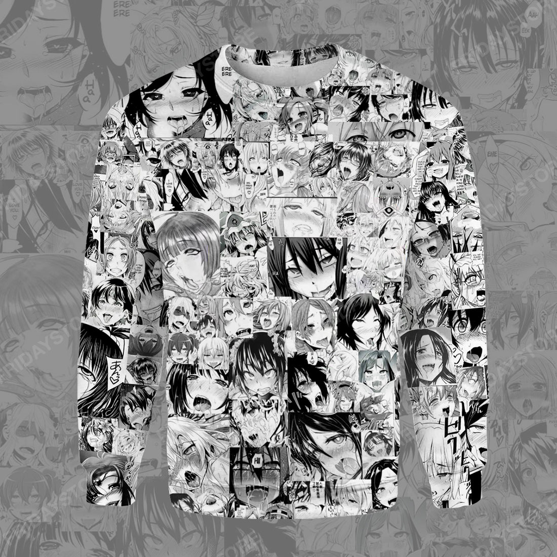 Unifinz Ahegao Hoodie Ahegao Shirt Ahegao Anime T Shirt Sweatshirt 2022