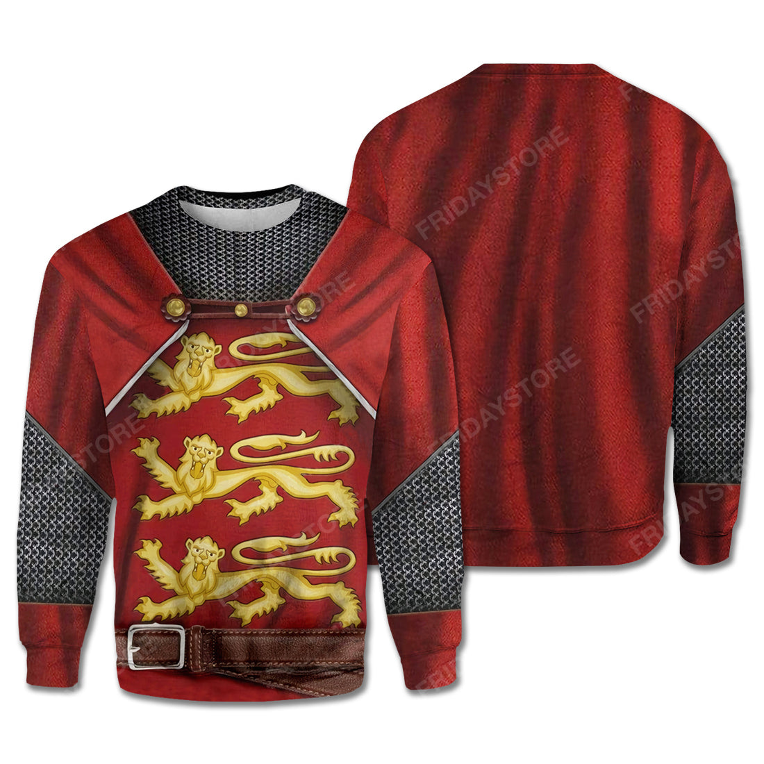 Unifinz Historical T-Shirt Historical Edward I Of England Suit 3d Costume Hoodie Historical Hoodie 2022