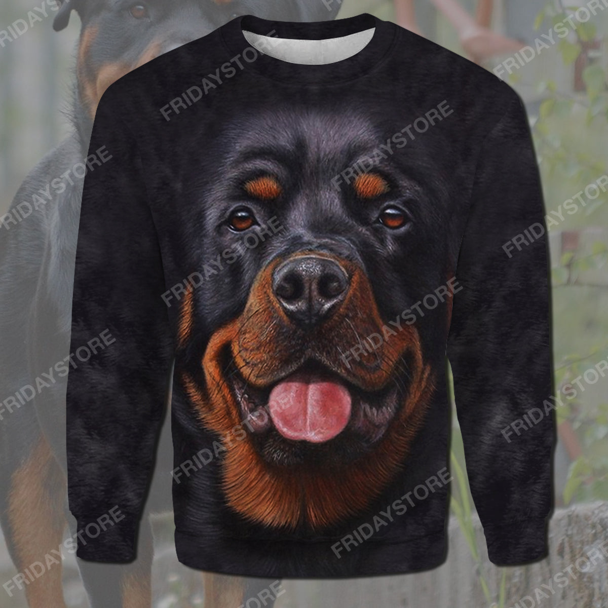 Unifinz Dog Hoodie Rottweiler Hoodie Rottweiler Dog Graphic T Shirt Awesome Dog Shirt Sweater Apparel For Dog Lovers 2022