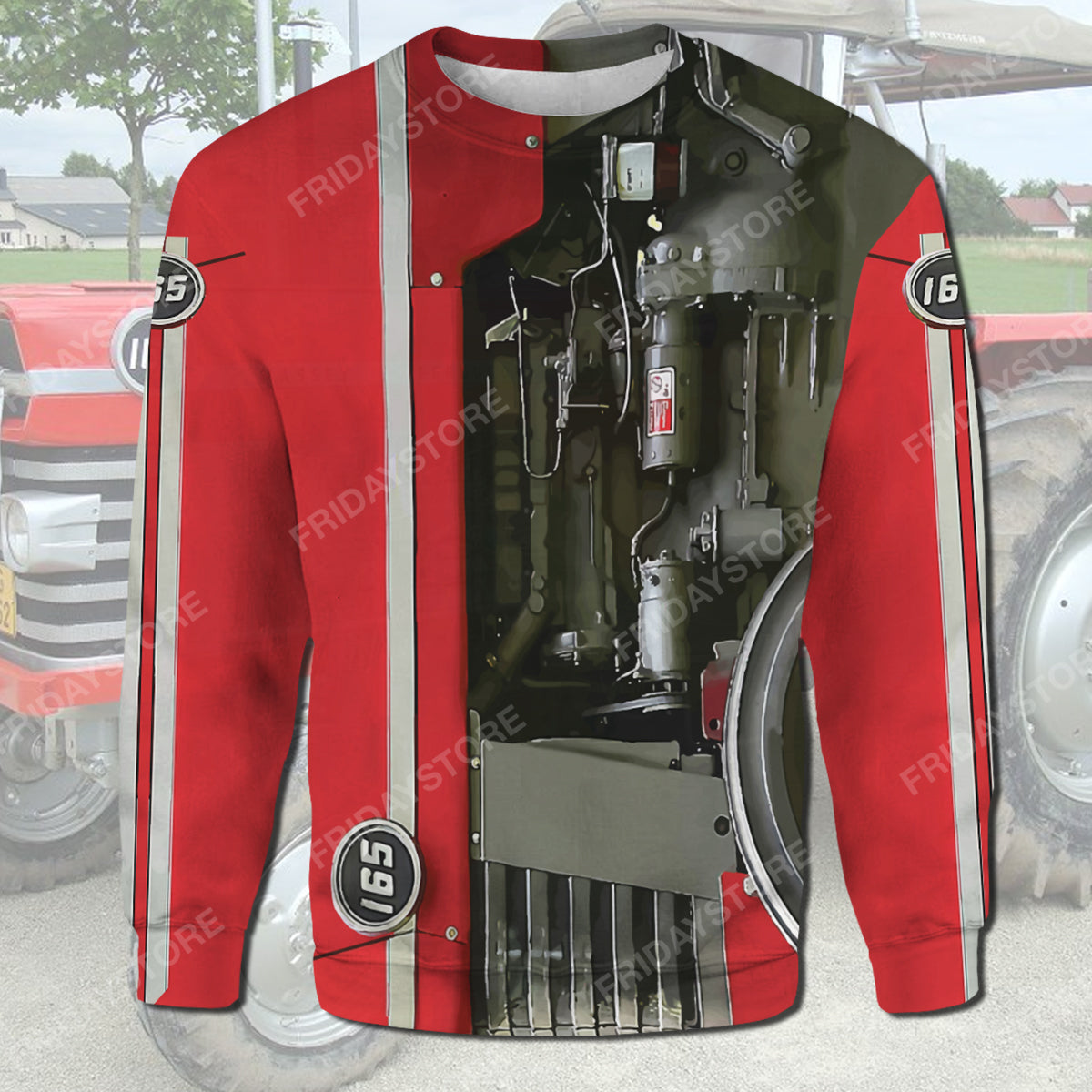 Unifinz Farmer T-shirt Farm Massey Ferguson Tractor Costume T-shirt Amazing Farmer Hoodie Sweater Tractor Apparel 2022