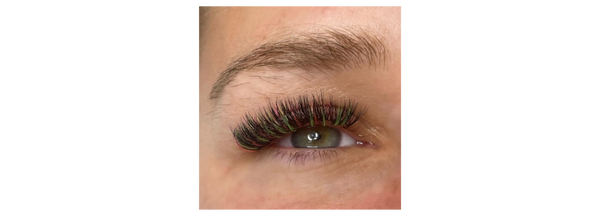 Green Spike Lashes - Halloween Lash Looks