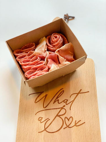 Calicuterie's Custom Charcuterie Letters/Number boxes are a great