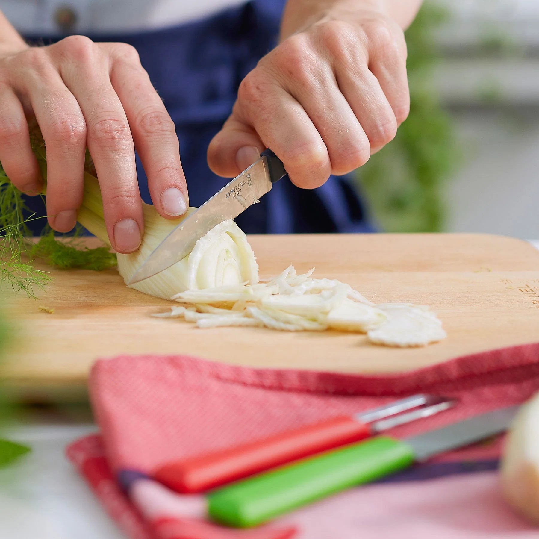 Opinel Essentials+ Small Kitchen Prep Knife Set - Image 3