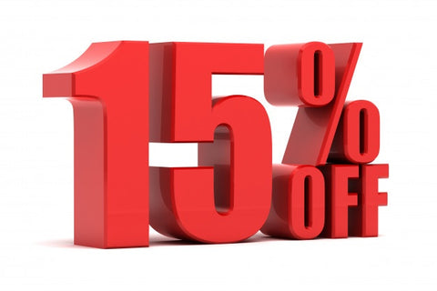 15% Off Promotion