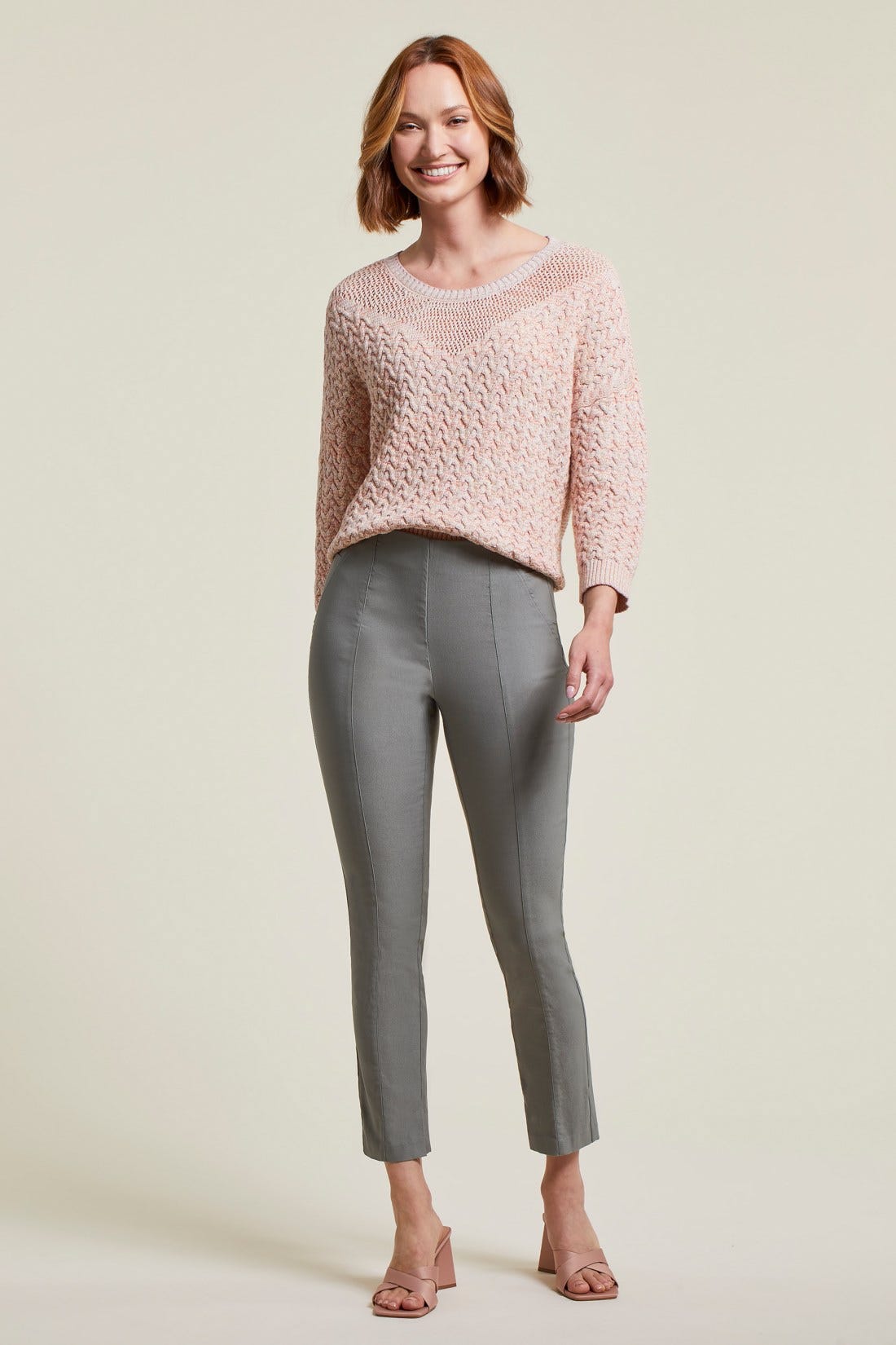 Thyme Flatten It Pull On Ankle Pant — Sorellina Boutique