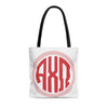 Alpha Chi Omega Deluxe Monogram Tote Bag
