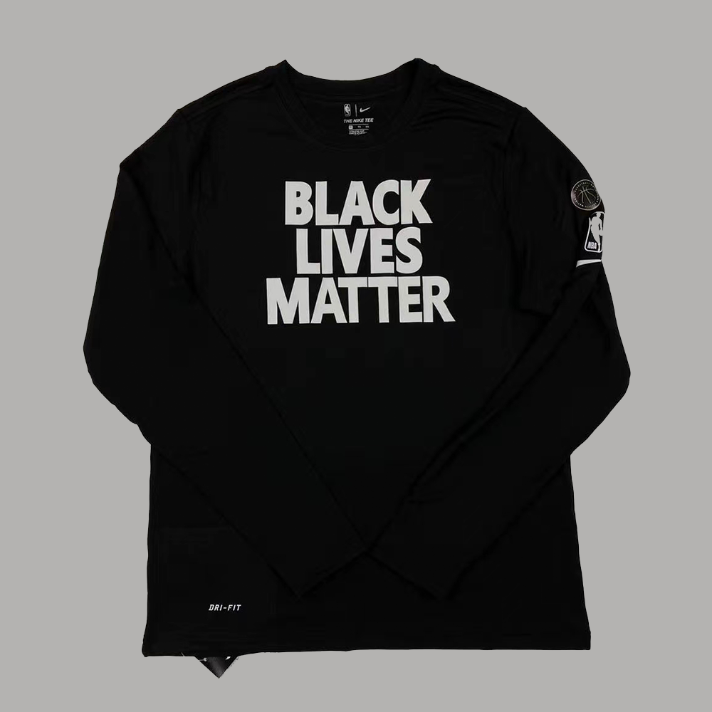 Black History Month 75th Anniversary Dri-Fit Warm Up Shirt – Black Lives NBA