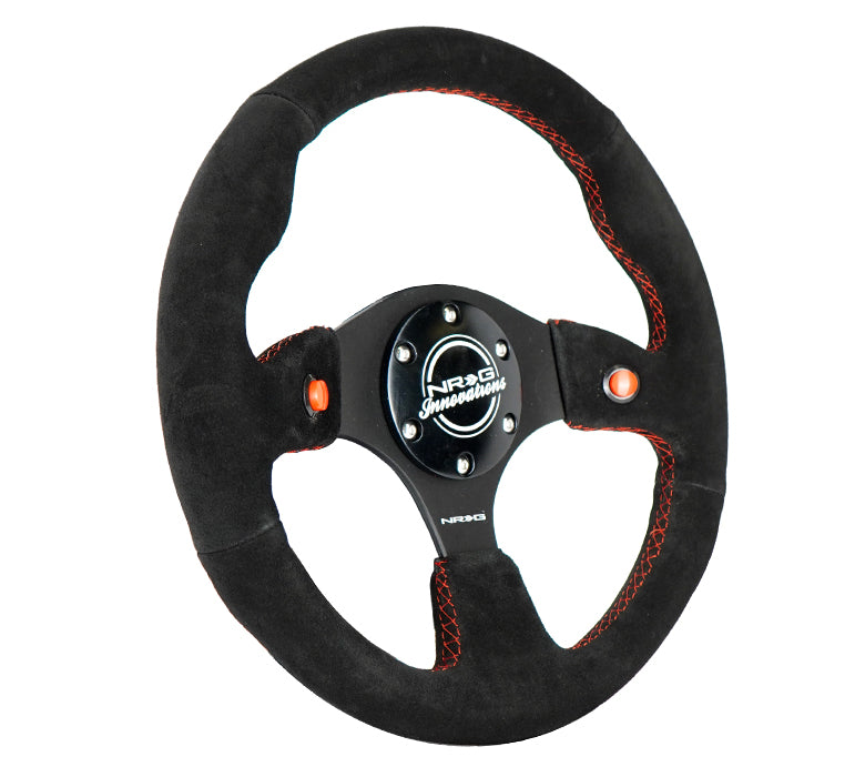 DUAL BUTTON STEERING WHEEL LEATHER – NRG Innovations