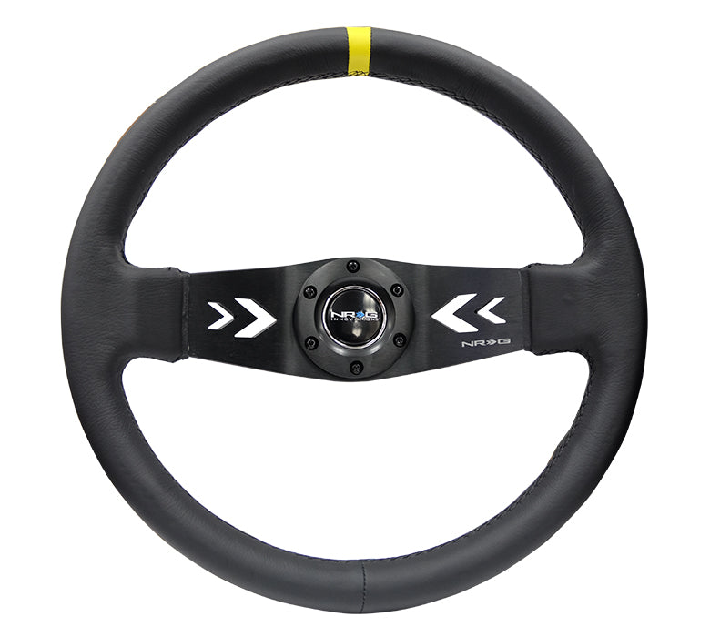 DUAL BUTTON STEERING WHEEL LEATHER – NRG Innovations