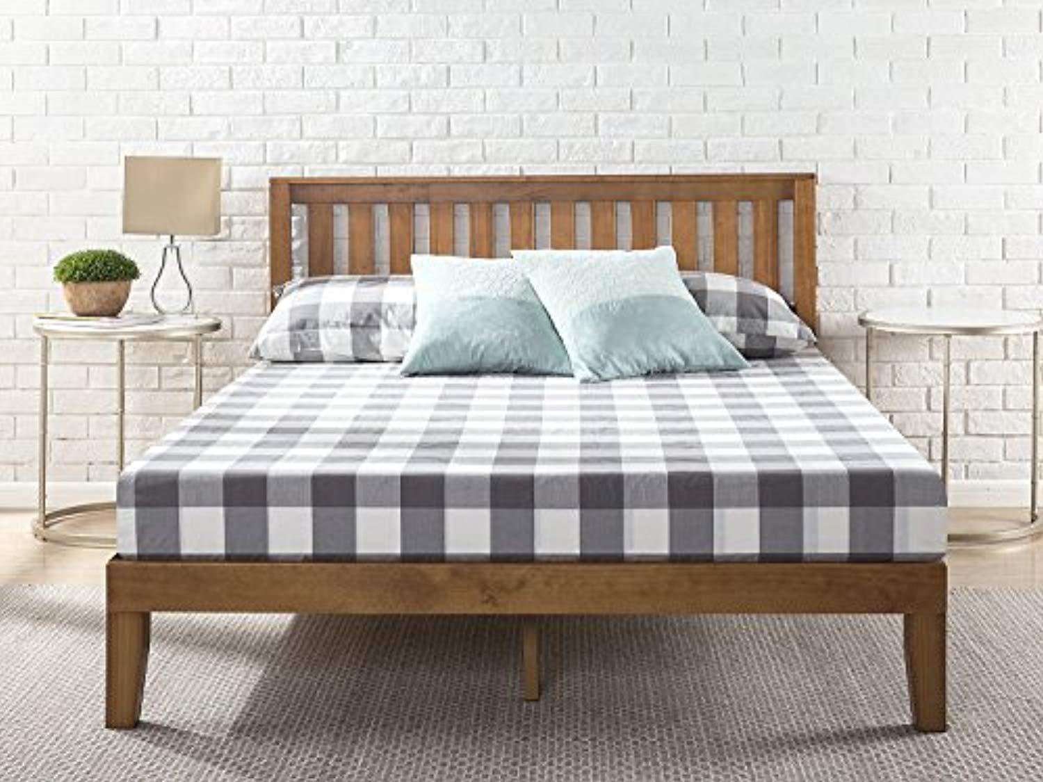 zinus alexia 12 inch wood platform bed