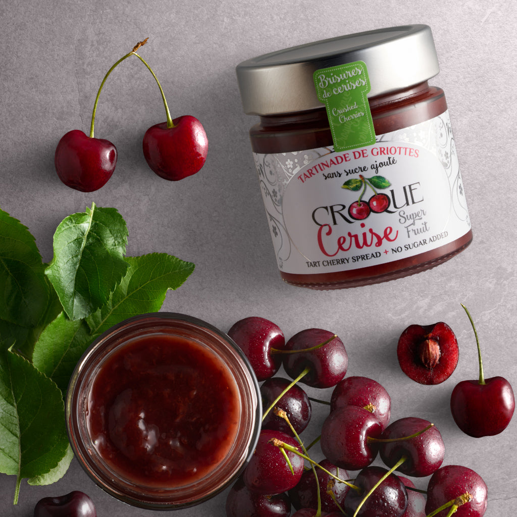 Crushed Sour Cherry Spread Unifruits Croquecerise 0624