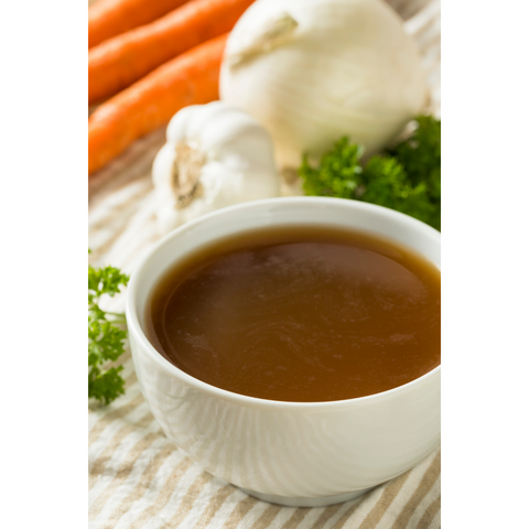 Bone broth benefits with vegetables