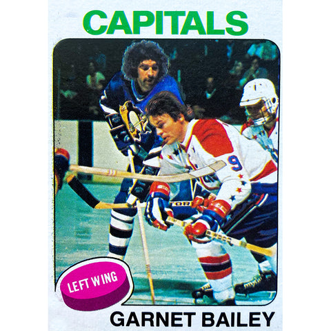 Garnet "Ace" Bailey 1975 Topps Hockey Card