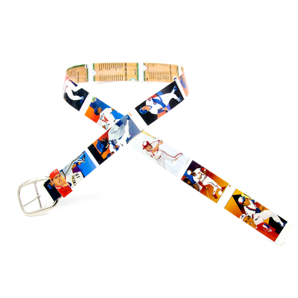 Funny Glasses Baseball Card Belt