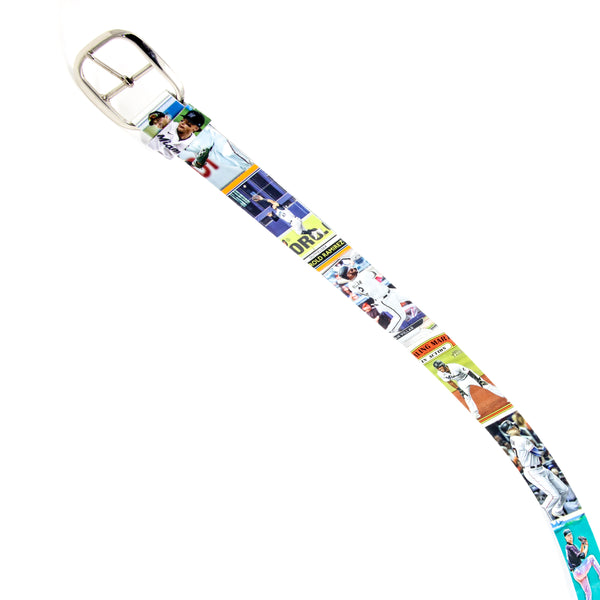 Miami Marlins Baseball Card Belt