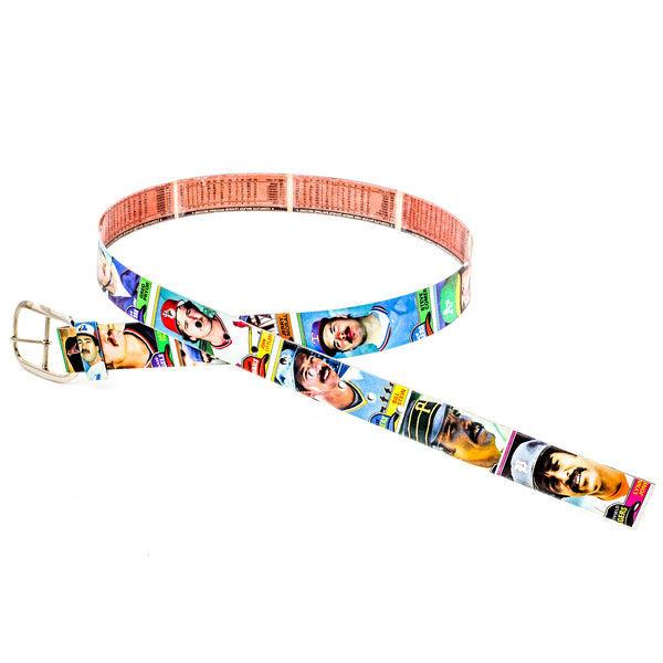 Funny Glasses Baseball Card Belt