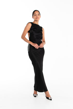 PIERRE GOWN BLACK – The Bar
