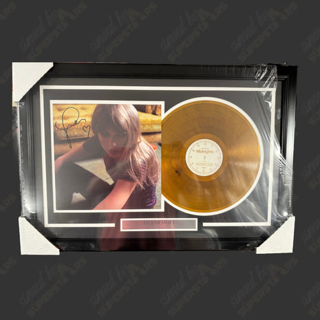 Taylor Swift Signed 11x15 Custom Framed Folklore Album Photo