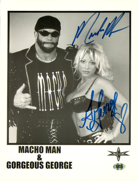 Macho Man Randy Savage and Gorgeous George