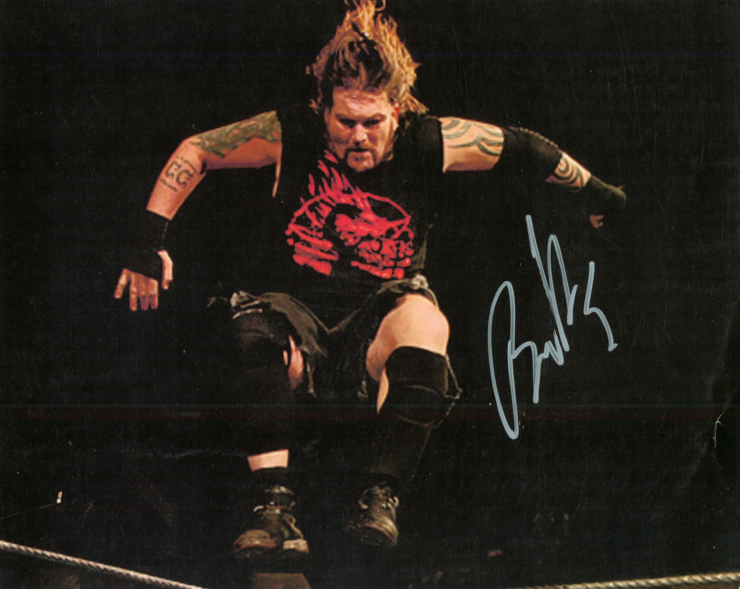 Balls Mahoney signed 8x10 Photo Signed By Superstars