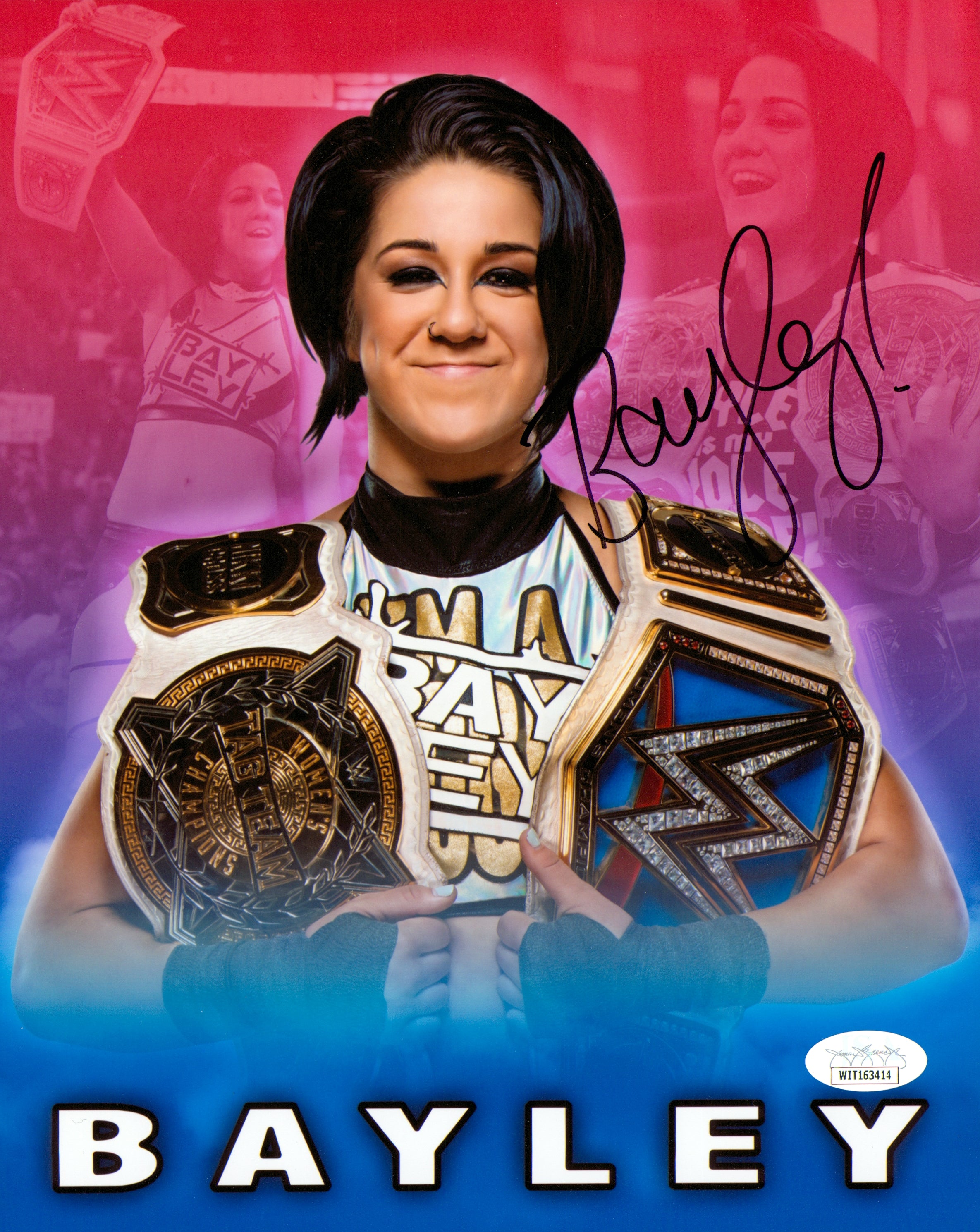 The Backstage Brawl - Bayley's accomplishments in WWE. | Facebook