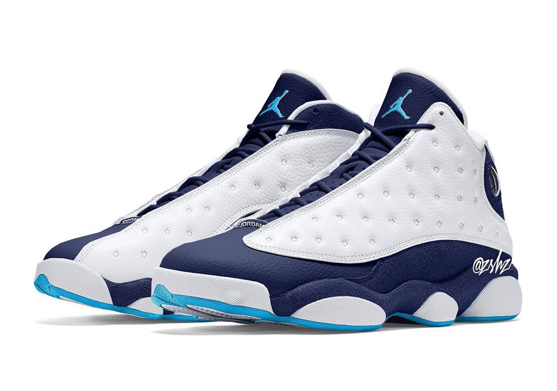 Air Jordan 13 Obsidian/Dark Powder Blue 