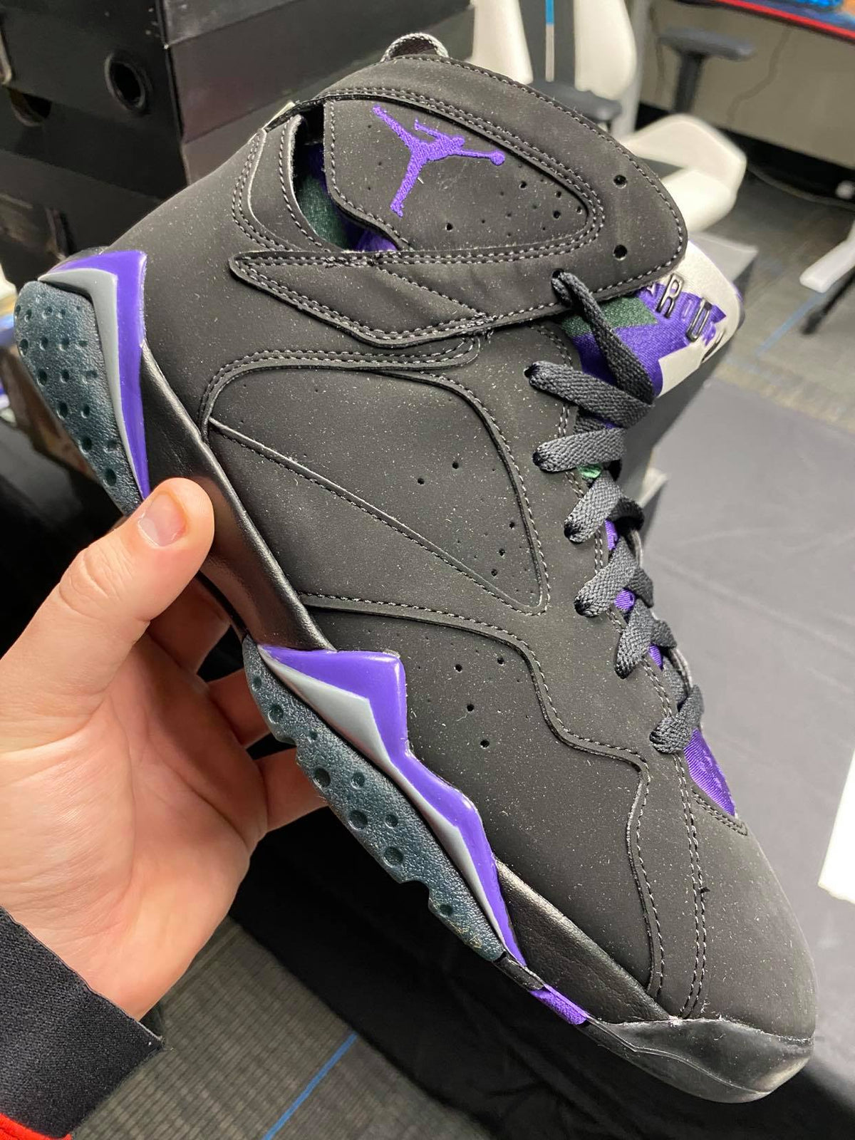 Jordan 7 Purple/Black Size 10 - Culture source