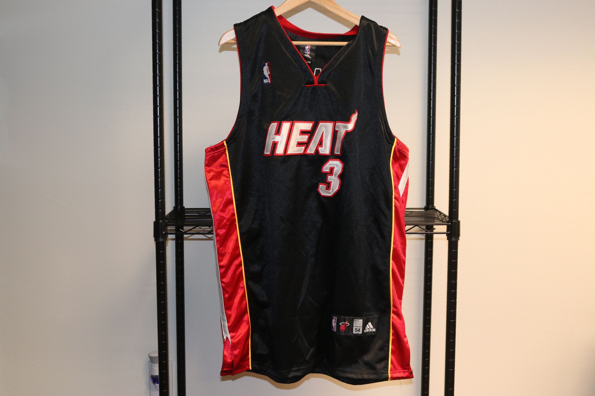 NBA Adidas Dwayne Wade #3 Miami Heat Authentic Basketball Jersey - Culture Source