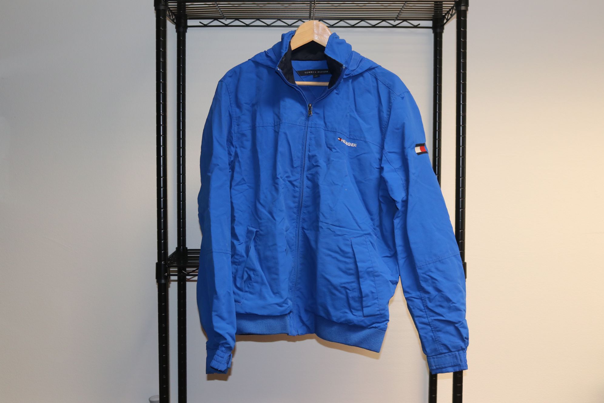 Tommy Hilfiger Blue Rain Jacket - Culture Source