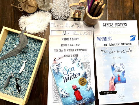 The Sea in Winter Book Study by Willow & Owl